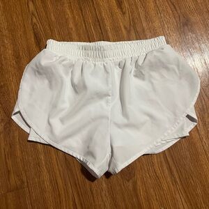 SHEIN Women's Classic White Athletic Shorts